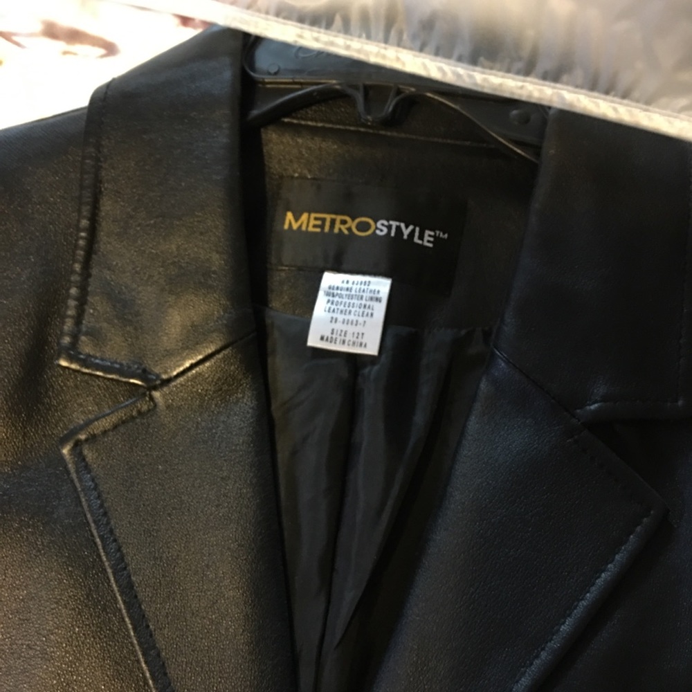 Leather Coat